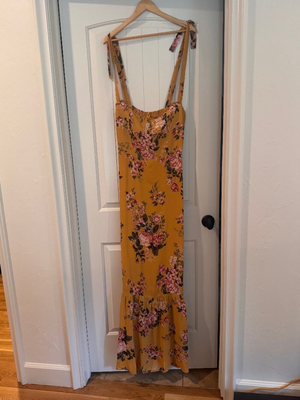 Reformation Floral Gown